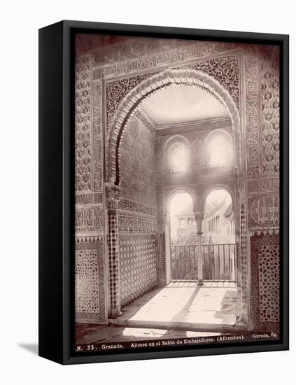 Ambassador's Room in Alhambra Palace-null-Framed Premier Image Canvas