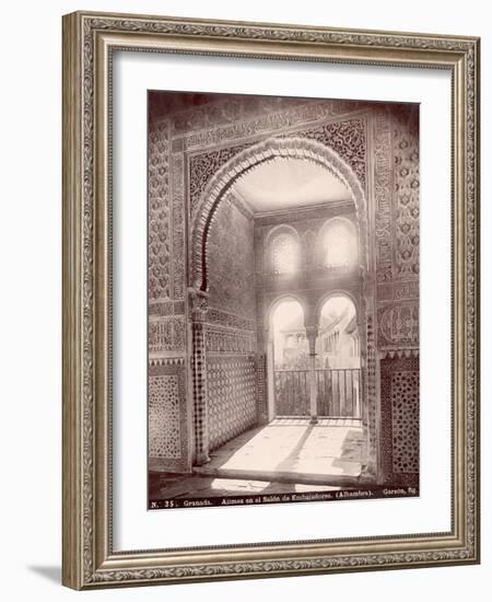 Ambassador's Room in Alhambra Palace-null-Framed Photographic Print