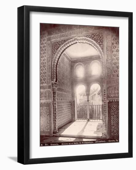 Ambassador's Room in Alhambra Palace-null-Framed Photographic Print