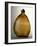 Amber-Colored Bottle in Metal Mold-Blown Glass with Relief Decoration-Bernhard Strigel-Framed Giclee Print