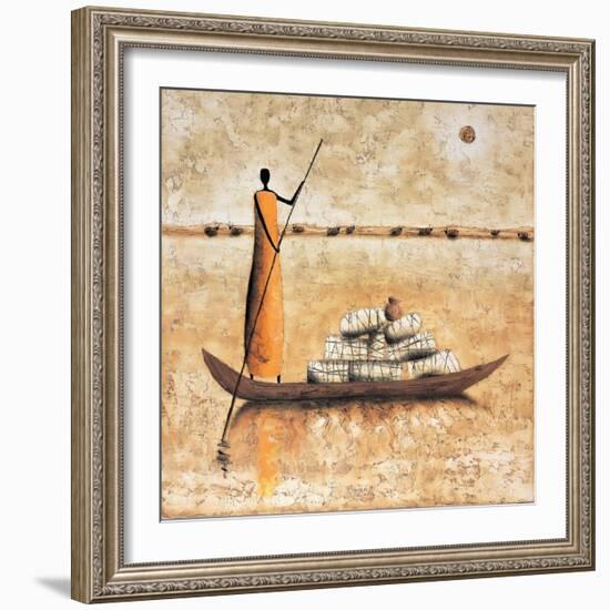 Amber Daybreak-Michel Rauscher-Framed Art Print