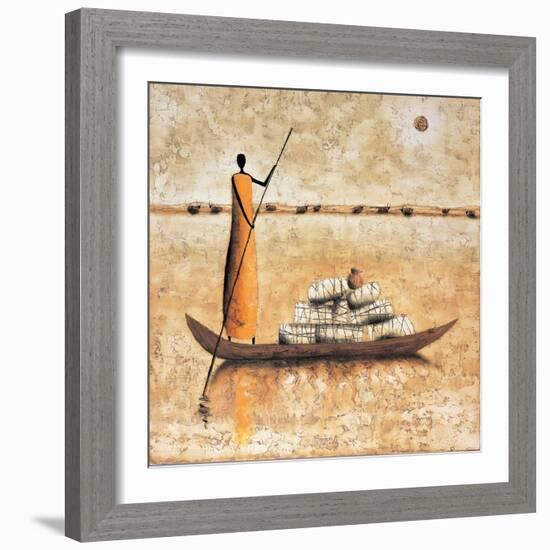 Amber Daybreak-Michel Rauscher-Framed Art Print