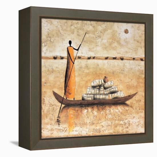 Amber Daybreak-Michel Rauscher-Framed Stretched Canvas