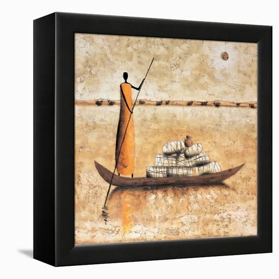 Amber Daybreak-Michel Rauscher-Framed Stretched Canvas