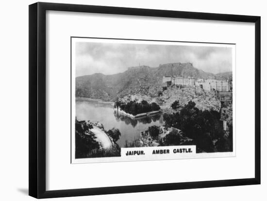 Amber Fort, Jaipur, India, C1925-null-Framed Giclee Print