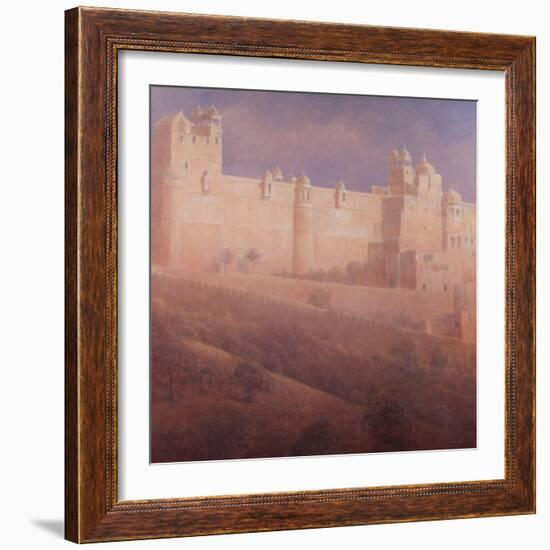 Amber Fort, Jaipur-Lincoln Seligman-Framed Giclee Print