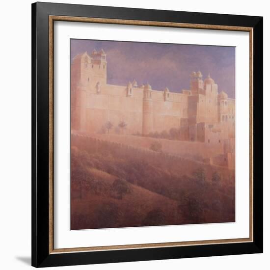 Amber Fort, Jaipur-Lincoln Seligman-Framed Giclee Print