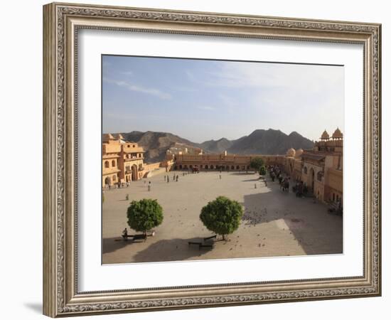 Amber Fort Palace, Jaipur, Rajasthan, India, Asia-Wendy Connett-Framed Photographic Print