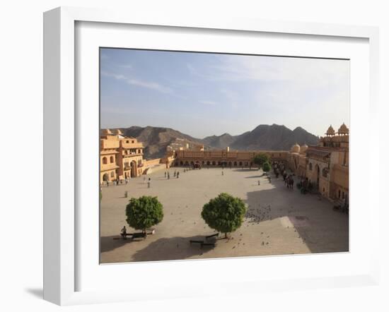 Amber Fort Palace, Jaipur, Rajasthan, India, Asia-Wendy Connett-Framed Photographic Print