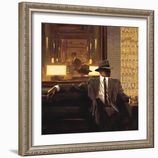 Amber Glow 1-Brent Lynch-Framed Art Print