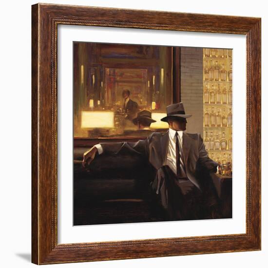 Amber Glow 1-Brent Lynch-Framed Art Print