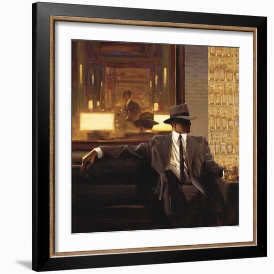 Amber Glow 1-Brent Lynch-Framed Art Print