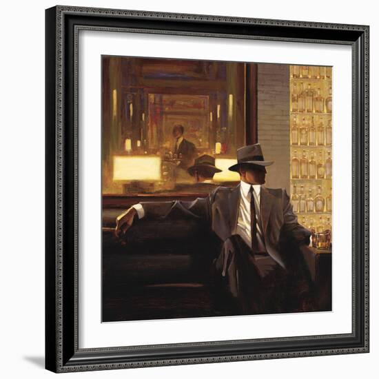 Amber Glow 1-Brent Lynch-Framed Art Print