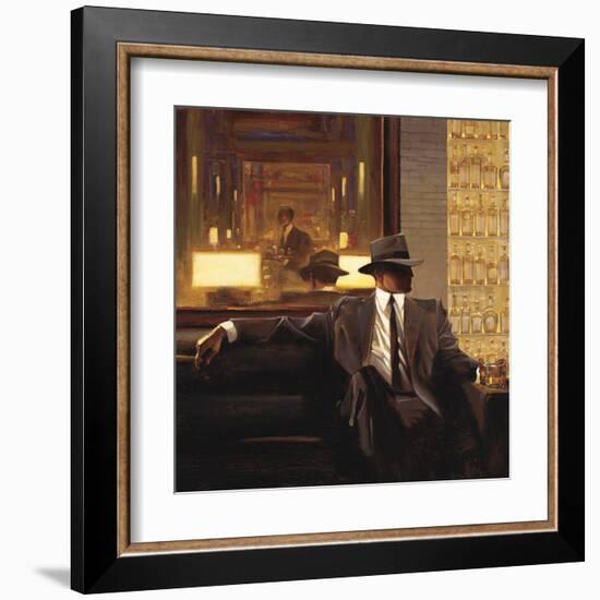 Amber Glow 1-Brent Lynch-Framed Art Print