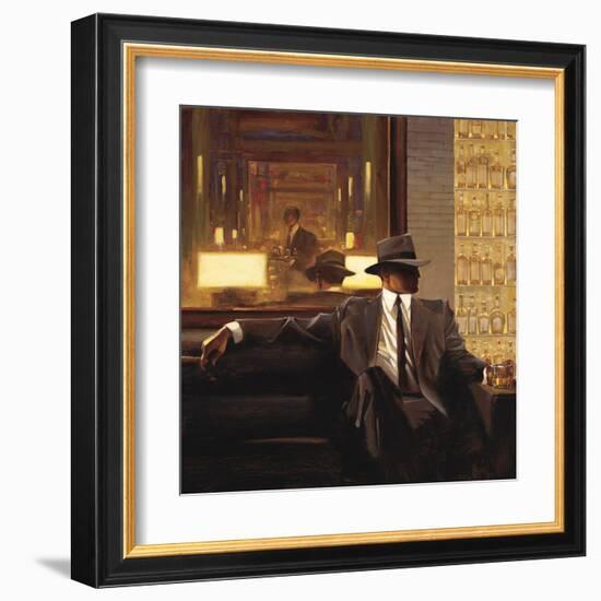 Amber Glow 1-Brent Lynch-Framed Art Print