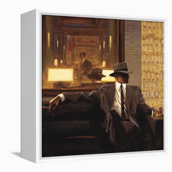 Amber Glow 1-Brent Lynch-Framed Stretched Canvas