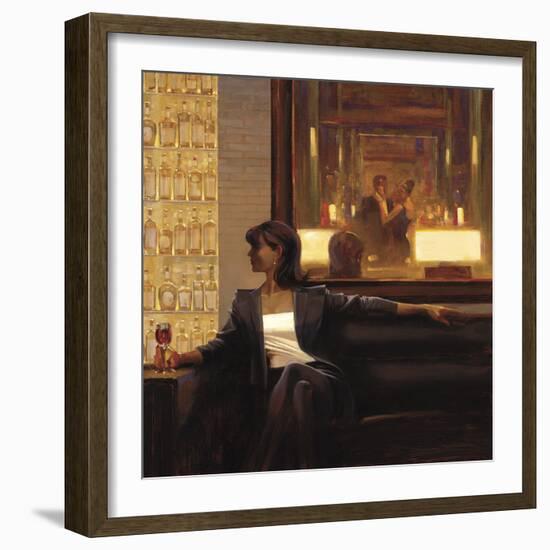 Amber Glow 2-Brent Lynch-Framed Art Print