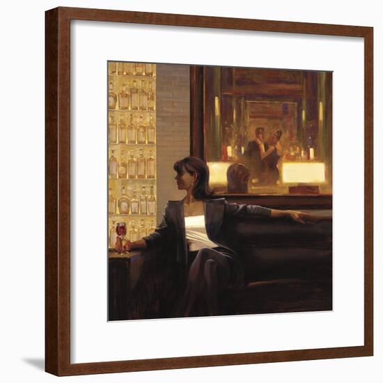 Amber Glow 2-Brent Lynch-Framed Art Print