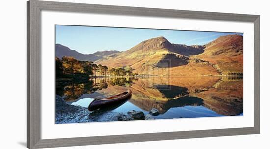 Amber Lake II-Chris Simpson-Framed Art Print