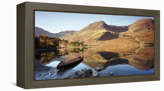 Amber Lake II-Chris Simpson-Framed Stretched Canvas
