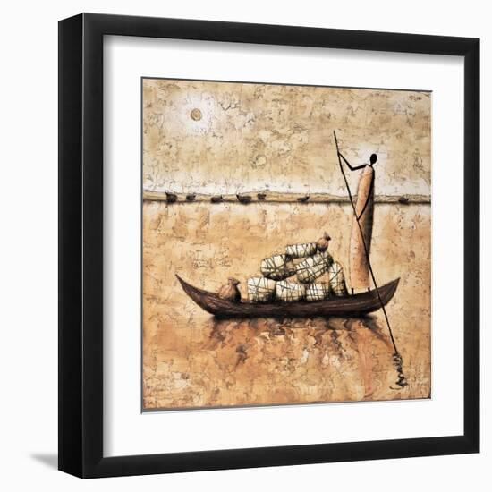 Amber Nightfall-Michel Rauscher-Framed Art Print