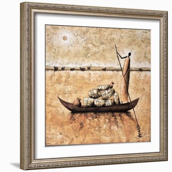 Amber Nightfall-Michel Rauscher-Framed Art Print