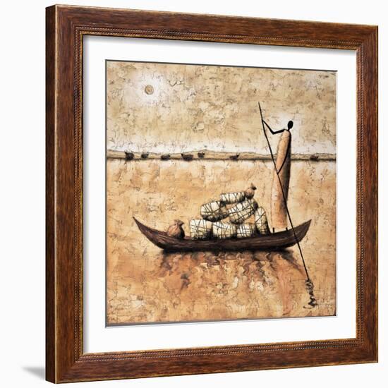 Amber Nightfall-Michel Rauscher-Framed Art Print