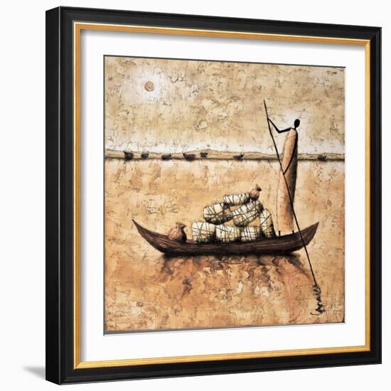 Amber Nightfall-Michel Rauscher-Framed Art Print