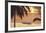 Amber Palms-Diane Romanello-Framed Art Print