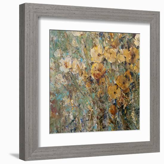 Amber Poppy Field I-Tim O'toole-Framed Art Print