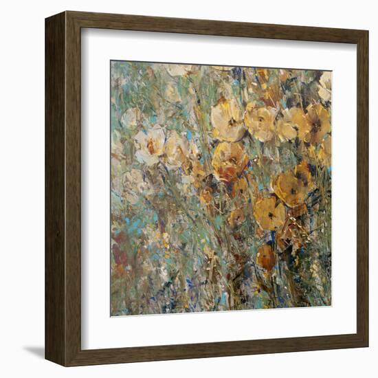 Amber Poppy Field I-Tim O'toole-Framed Art Print