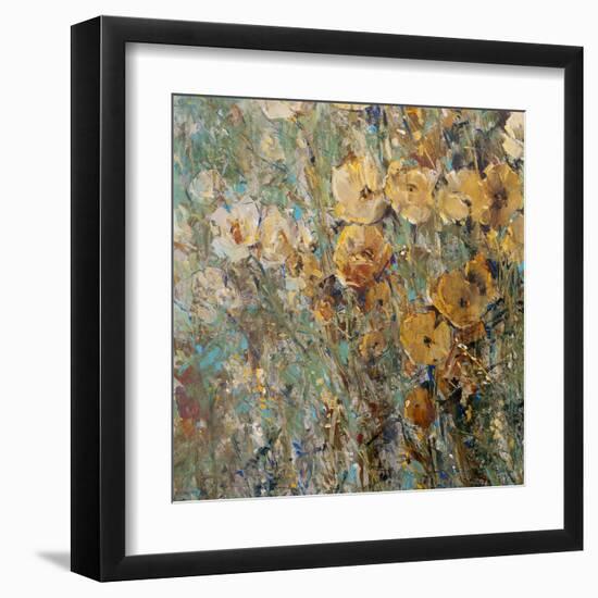 Amber Poppy Field I-Tim O'toole-Framed Art Print