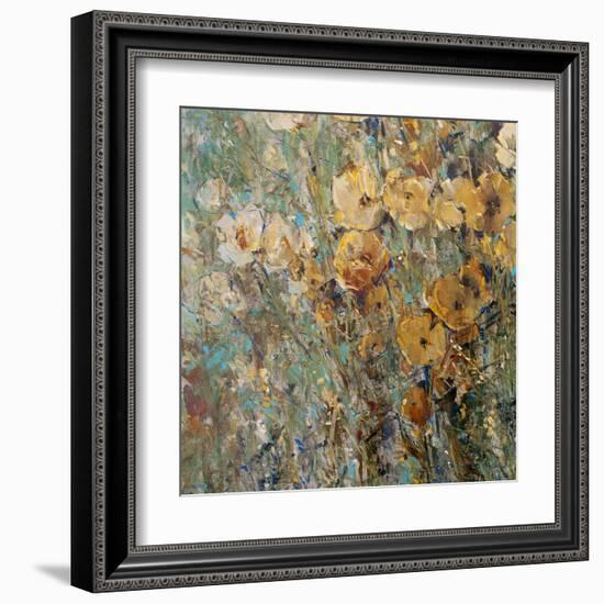 Amber Poppy Field I-Tim O'toole-Framed Art Print