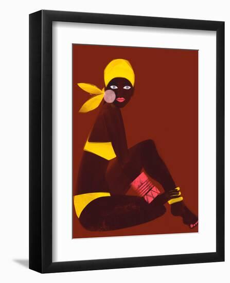 Amber Sun-Erin K. Robinson-Framed Art Print