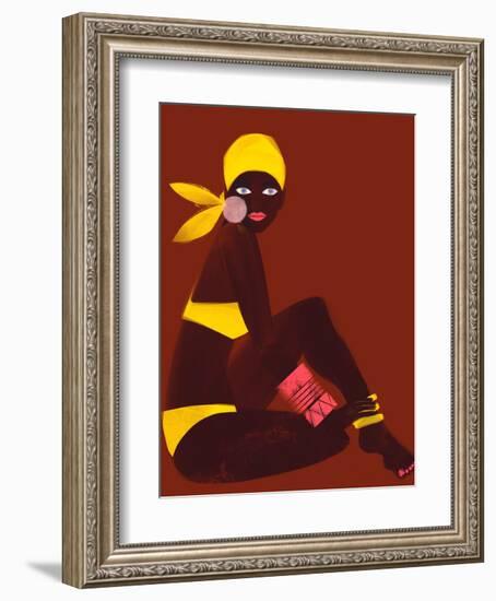 Amber Sun-Erin K. Robinson-Framed Art Print