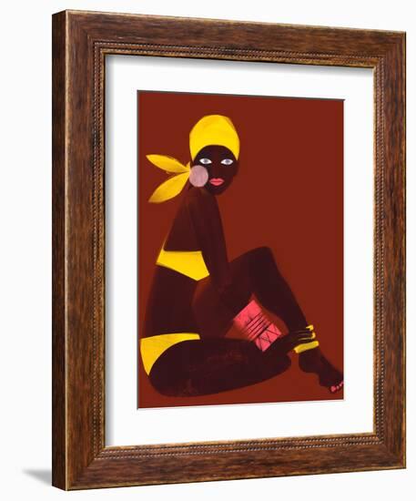 Amber Sun-Erin K. Robinson-Framed Art Print