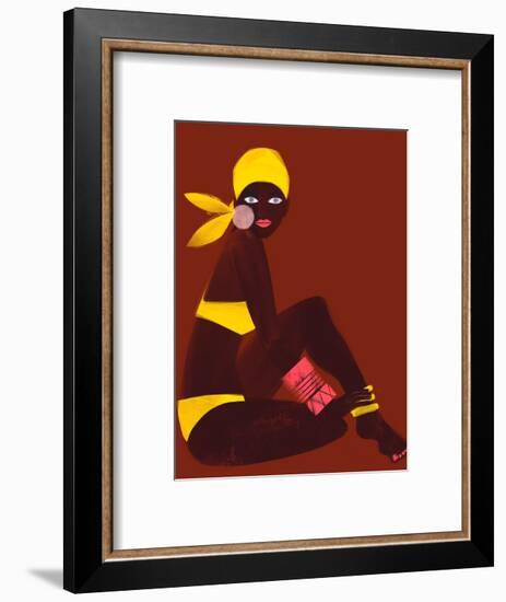 Amber Sun-Erin K. Robinson-Framed Art Print