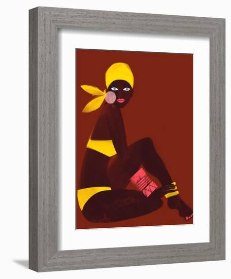 Amber Sun-Erin K. Robinson-Framed Art Print