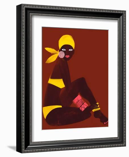 Amber Sun-Erin K. Robinson-Framed Art Print