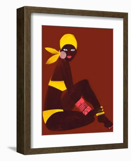 Amber Sun-Erin K. Robinson-Framed Art Print