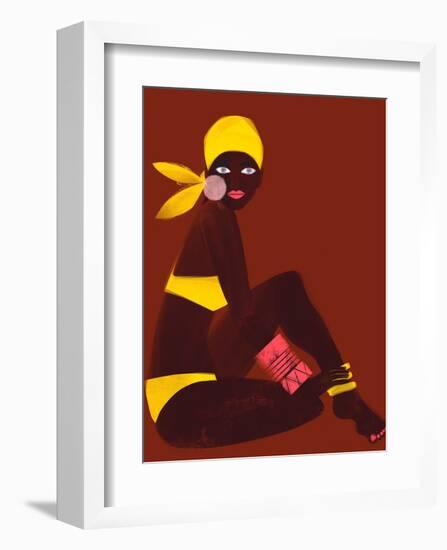 Amber Sun-Erin K. Robinson-Framed Art Print