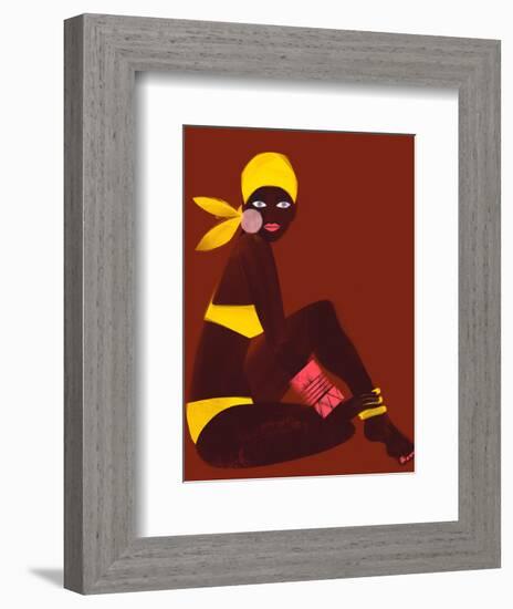 Amber Sun-Erin K. Robinson-Framed Premium Giclee Print