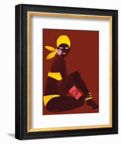 Amber Sun-Erin K. Robinson-Framed Premium Giclee Print