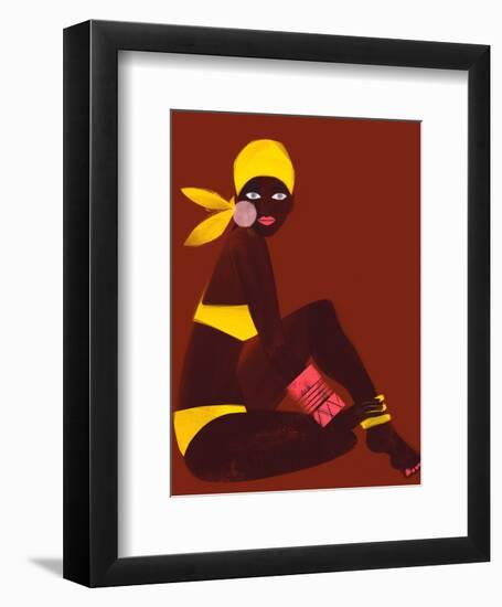 Amber Sun-Erin K. Robinson-Framed Premium Giclee Print