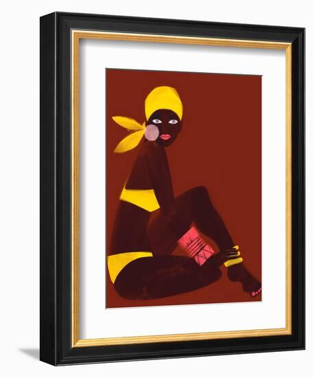 Amber Sun-Erin K. Robinson-Framed Art Print