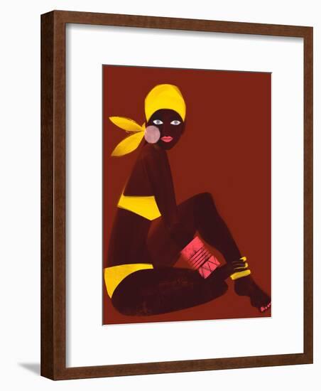 Amber Sun-Erin K. Robinson-Framed Art Print