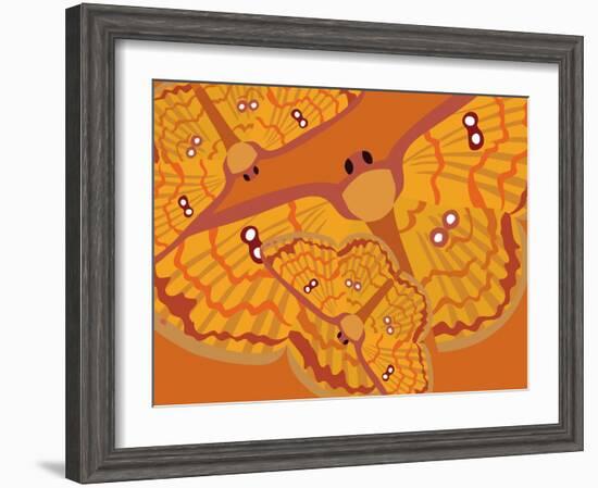 Amber Tang Parasol-Belen Mena-Framed Giclee Print