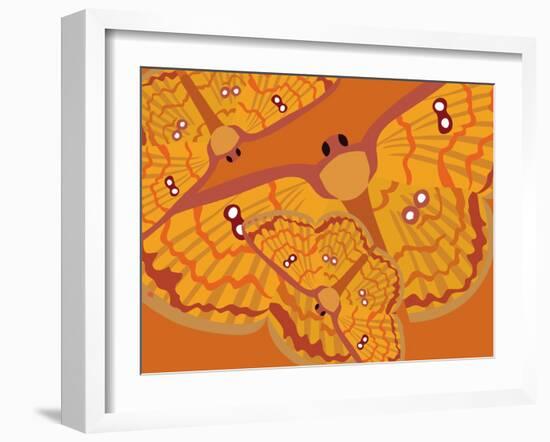 Amber Tang Parasol-Belen Mena-Framed Giclee Print