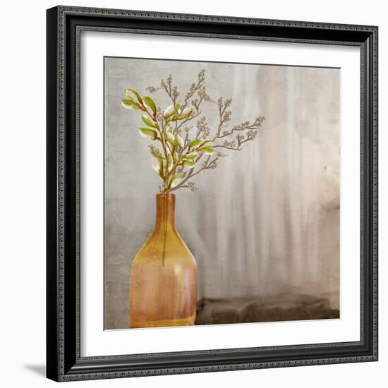 Amber Vase-Kimberly Allen-Framed Art Print