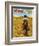 "Amber Waves of Grain," Saturday Evening Post Cover, September 8, 1945-John Falter-Framed Giclee Print